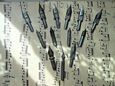 13 ANTICHE PENNE CALLIGRAFIA - 13 PENNINI PENNINI VINTAGE