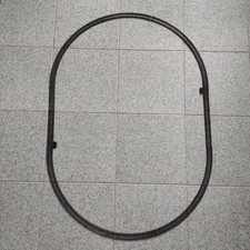 Circuito binario ovale vintage per trenini H0 Lima