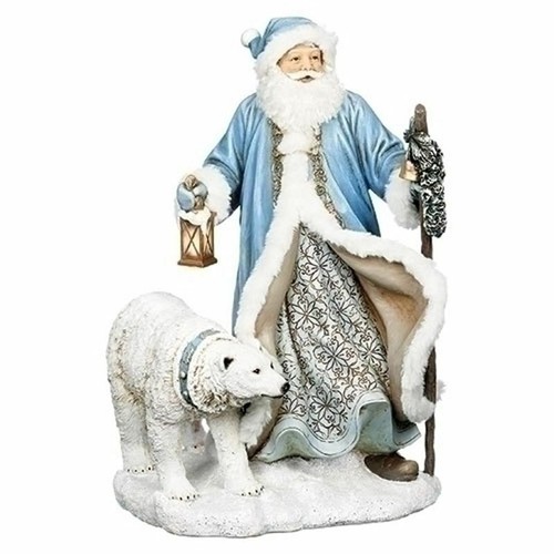 Babbo natale romano con orso - babbo,