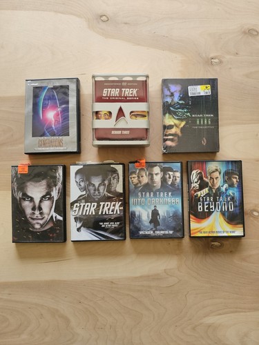 Star trek dvd lot - trek,