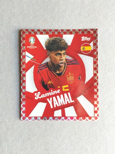 Lamine yamal topps - lamine, euro