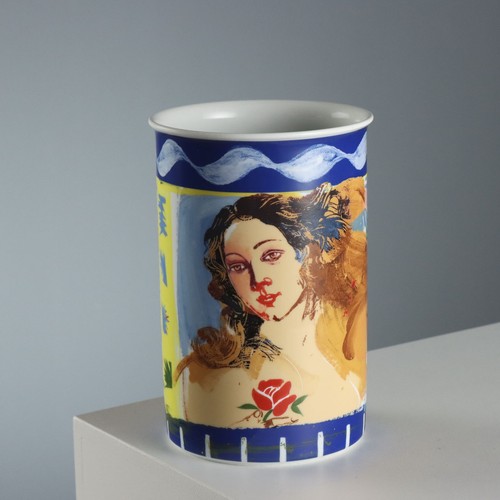 Vaso vintage porcellana - vaso,