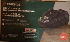 Caricabatterie PLG 20 C3 120W Originale PARKSIDE® Compatibile Batterie 20 V Team