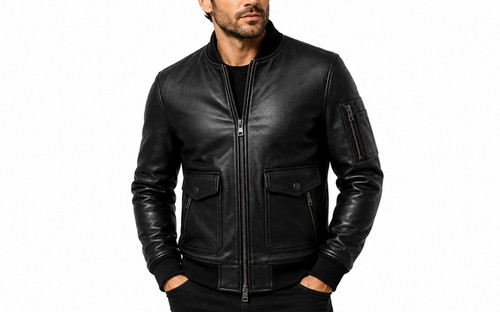 Giubbotto bomber uomo vera