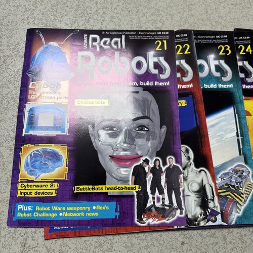 Ultimate real robots magazines - robots,