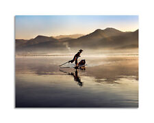 Quadro stampa su tela con vernice effetto dipinto - Steve McCurry