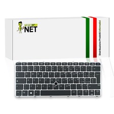 Tastiera compatibile con HP EliteBook 820 G3 1CT58UP X9V88PC W4S18UC QWERTY