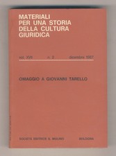 OMAGGIO a Giovanni Tarello.