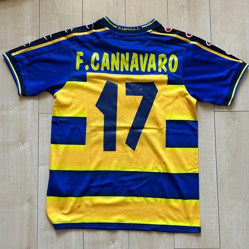 Maglia parma 2001 home - maglia,