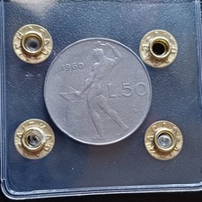 Moneta lire vulcano - 50,