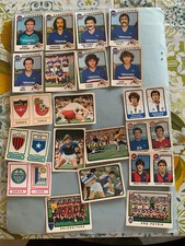 CALCIATORI PANINI 1982-83 LOTTO 20 FIGURINE MISTE NEW CON VELINA COME FOTO