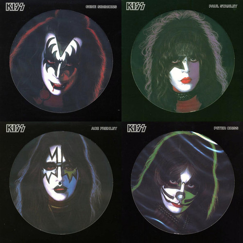 Kiss picture disc set - 4, vinyl