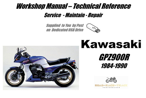 Kawasaki gpz900r gpz900 - gpz900r, r