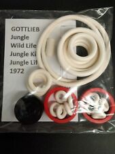 Flipper GOTTLIEB - Jungle - Wild Life - Jungle King - Jungle Life - kit Rubber