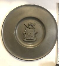 CREST PIATTO IN PELTRO ARALDICA CARABINIERI ANNI 60/70