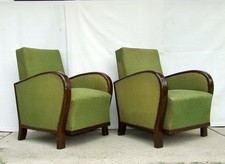 Coppia di poltrone Art Decò