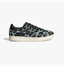 Scarpe da ginnastica Adidas Stan Smith in pelle con stampa leopardata taglia 9,5 GY8797 da uomo