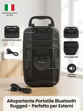 Cassa bluetooth karaoke - cassa,