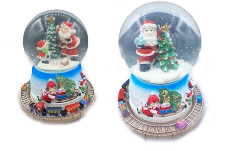 Carillon sfera babbo - sfera, natale