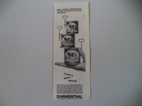 Advertising pubblicità 1963 - pubblicità,