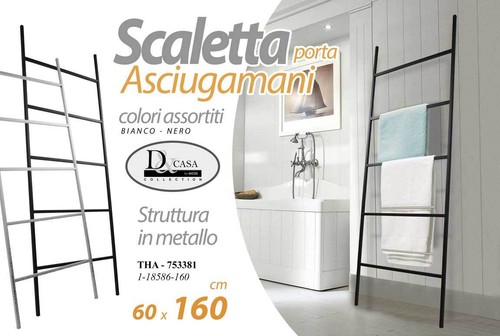Scaletta porta asciugamani - porta,