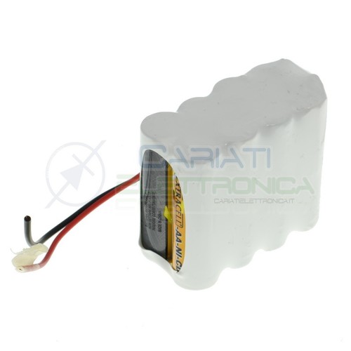 Batteria ricaricabile - batteria, 9,6v