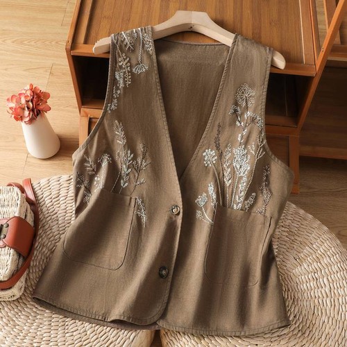 Gilet donna vintage - donna, floreale