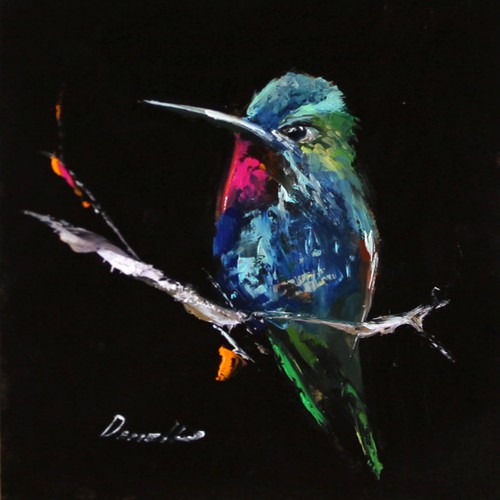 Arte collezione uccellino - da,