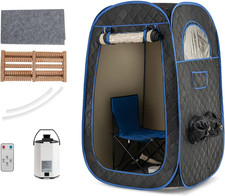 Sauna Da Casa, Sauna Portatile Con Generatore Di Vapore Da 3 Litri, Sauna a Vapo