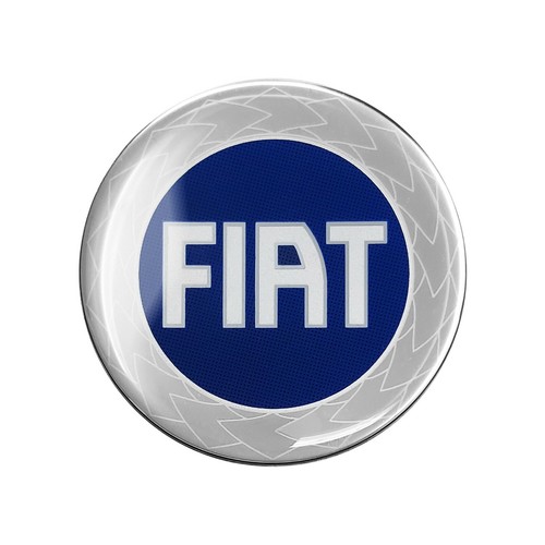 Adesivo fiat ufficiale logo - fiat, 3d