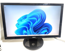 Monitor 21,5" Asus vh222 vh222T DVI VGA audio LCD 1920x1080 Nero grado A