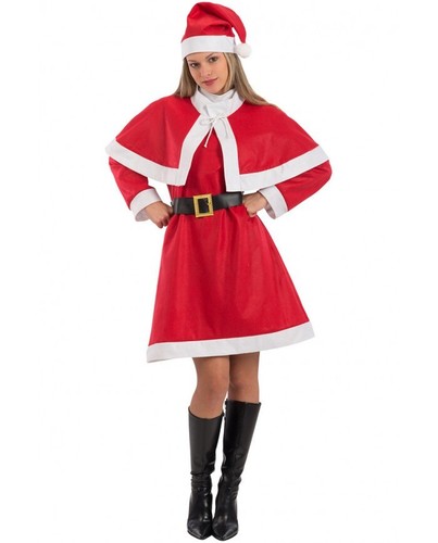 Costume mamma babbo natale - ,