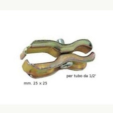 MORSETTO PER SUPPORTO TUBI