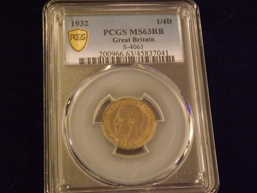 1932 gran bretagna pcgs - 1932,
