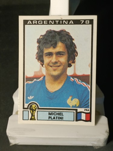 Figurina panini michel platini - panini,