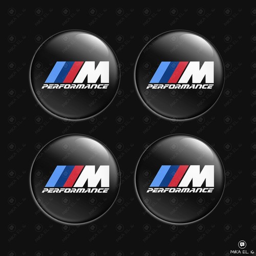 Adesivi coprimozzo ruota bmw - ruota,
