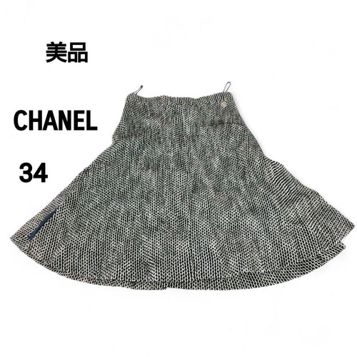 Gonna svasata chanel tweed - chanel,
