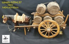 Pastore Presepe carro con