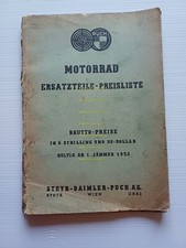 Puch 125 T - TT - TS listino