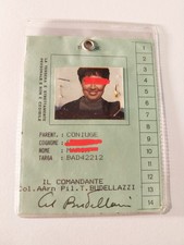 1994 BARI Aeronautica Militare III Regione Aerea TESSERA SPIAGGIA TORRE A MARE 