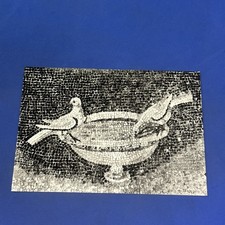 RAVENNA MAUSOLEO DI GALLA COLOMBE CHE SI ABBEVERANO - Bianco e nero Cartolina