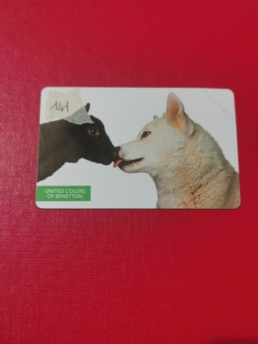 Scheda telefonica benetton - scheda,
