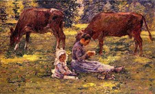 Dipinto ad olio Theodore
