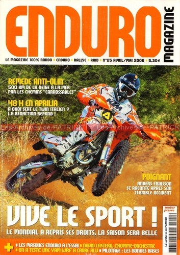 Enduro aprilia 450 rxv - aprilia, ktm