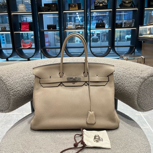 Hermes birkin gris - 35,