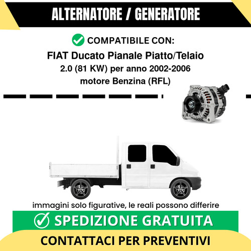 Alternatore fiat ducato - alternatore,