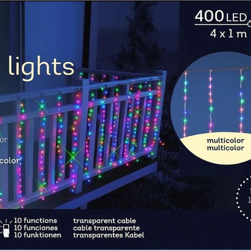 Tenda luci natale 420 led - luci,