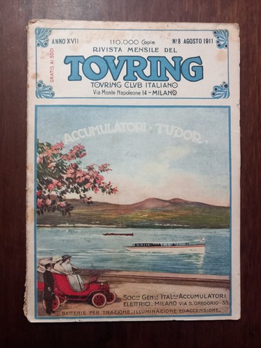 Rivista mensile del touring - rivista,