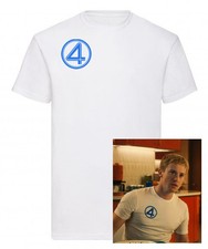 T-shirt unisex Fantastic Four 4 primi passi logo - S, M, L, XL, XXL
