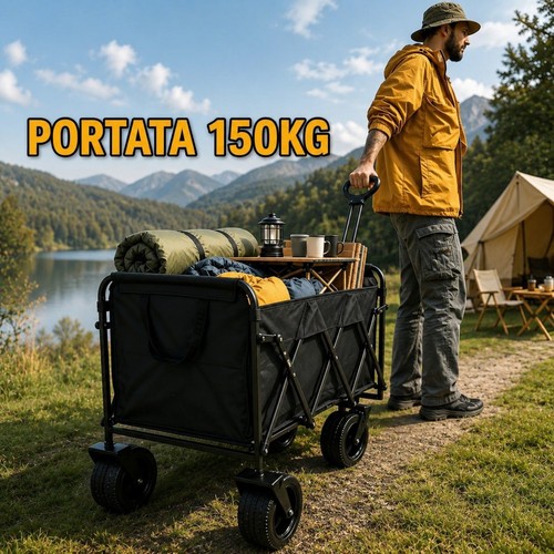 Carrello pieghevole - carrello, da